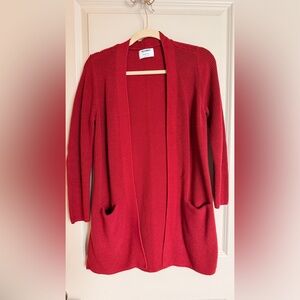 Old Navy Women's Vibrant Red Cardigan